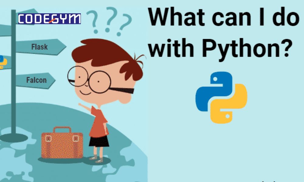 [GIẢI ĐÁP] Ngôn ngữ python dùng để làm gì?